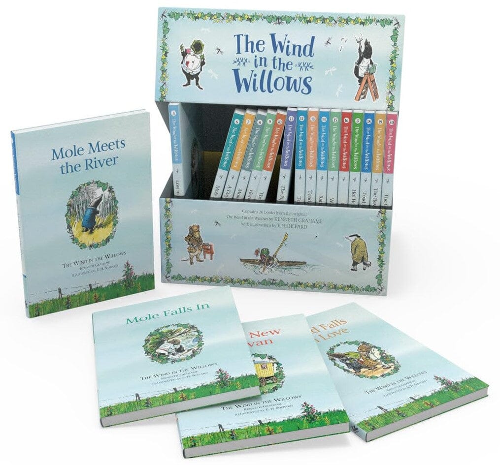 The Wind In the Willows Classic Story Collection By Kenneth Grahame: 20 Books Box Set - Ages 8+ - Hardback