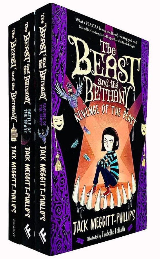 The Beast and the Bethany Series By Jack Meggitt-Phillips : 3 Books Collection Set - Ages 8+ - Paperback