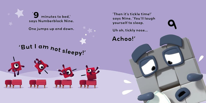 Numberblocks Countdown to Bed Storybook by Sweet Cherry Publishing - Ages 3-6 - Paperback