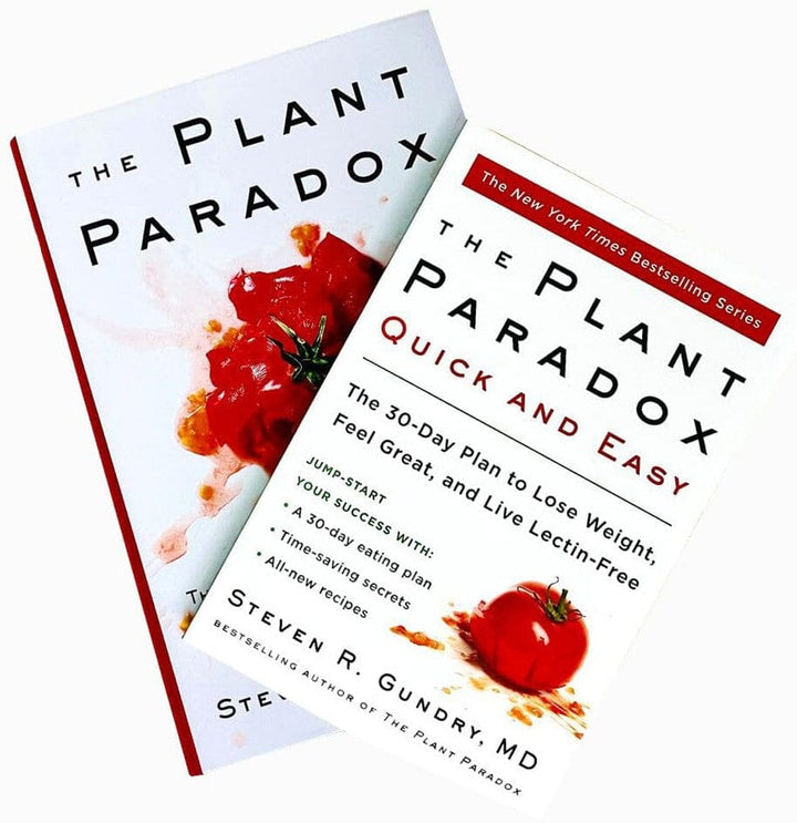 The Plant Paradox & Plant Paradox Quick and Easy: By Dr. Steven R Gundry, MD 2 Books Collection Set - Non Fiction - Hardback/Paperback