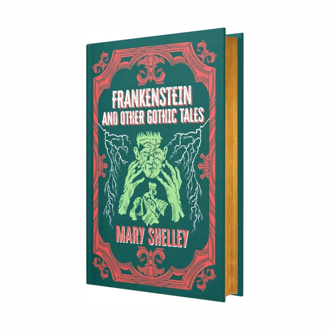 Frankenstein and Other Gothic Tales by Mary Shelley - Fiction - Deluxe Leather-Bound Edition Hardback