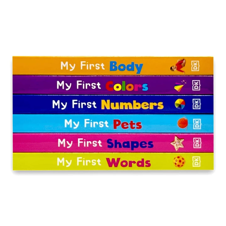 DK: My First Learning Library 6 Books Collection Box Set - Ages 0-5 - Board Book