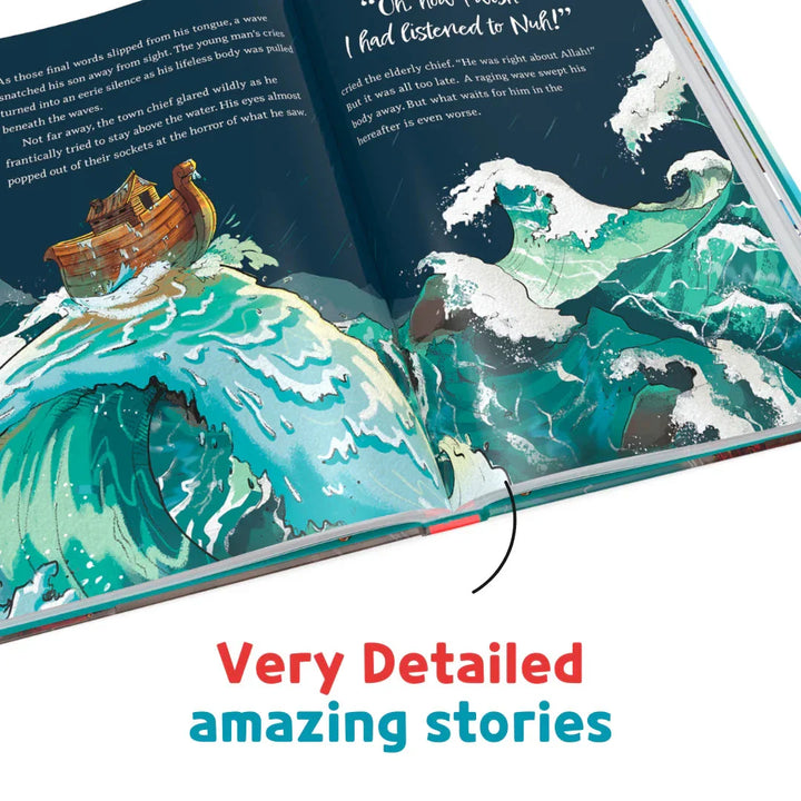 Super Stories of the Prophets SAW (illustrated Version) - Courageous Callers to Allah: by Mariam Elgammal - Ages 7-12 - Hardback