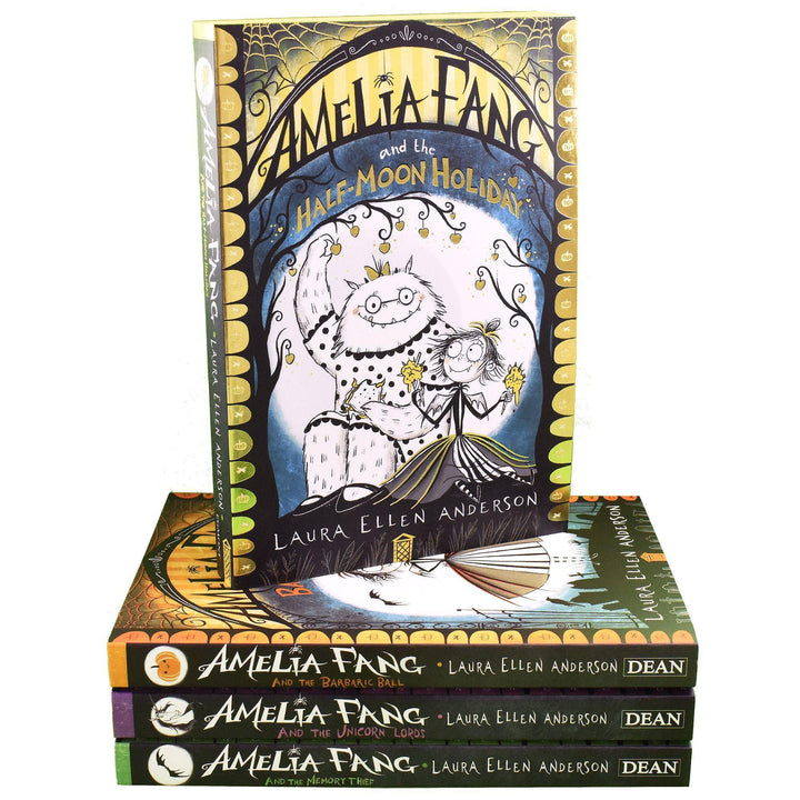 Amelia Fang 4 Books Collection - Ages 7-9 - Paperback - Laura Ellen Anderson 7-9 Egmont