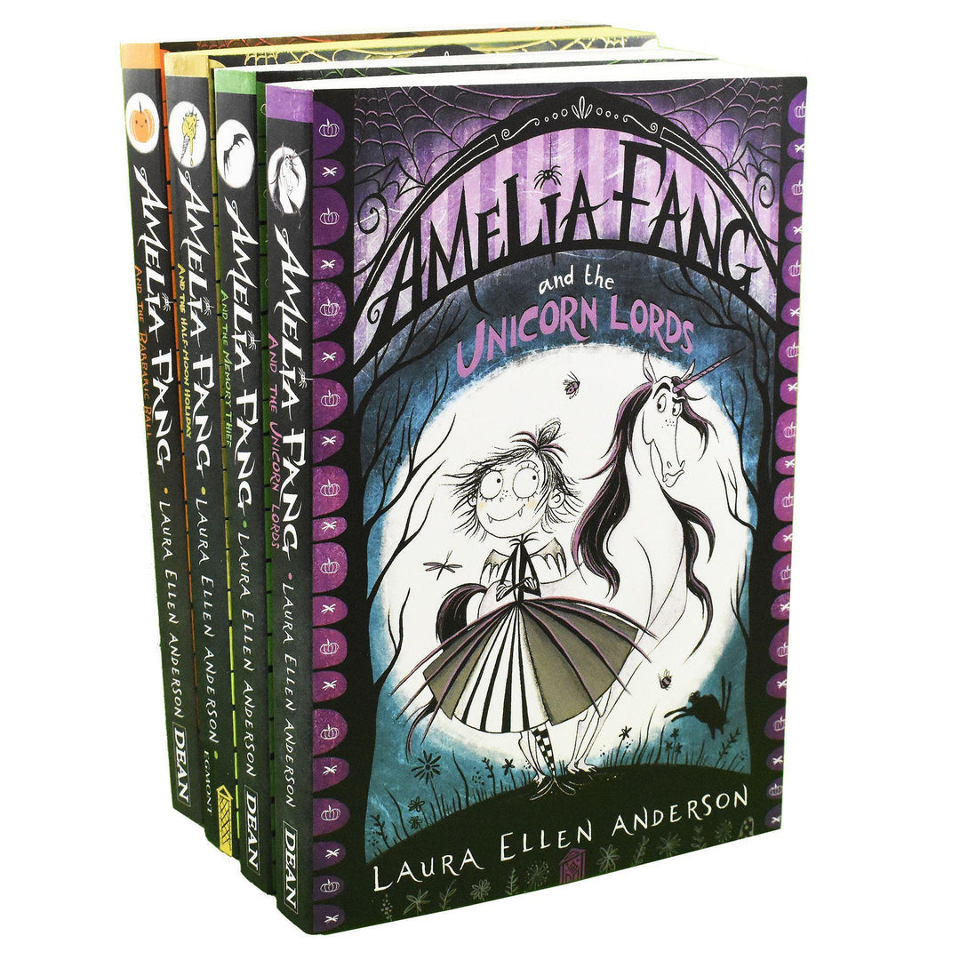 Amelia Fang 4 Books Collection - Ages 7-9 - Paperback - Laura Ellen Anderson 7-9 Egmont