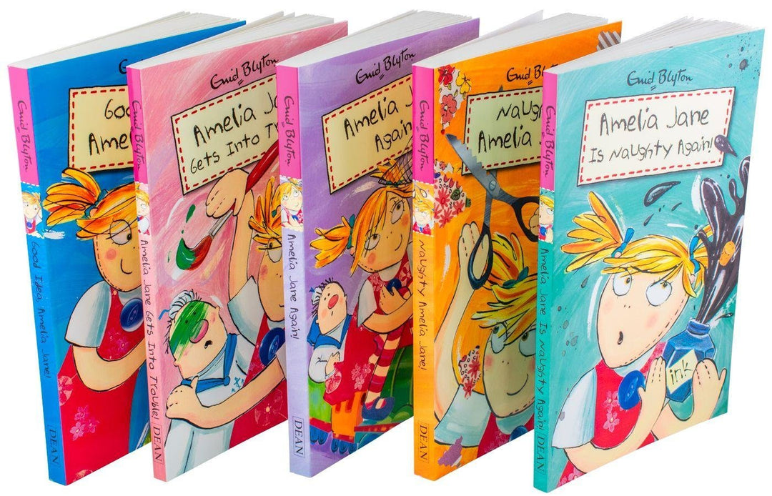 Amelia Jane 5 Books Collection - Ages 7-9 - Paperback - Enid Blyton 7-9 Dean & Son