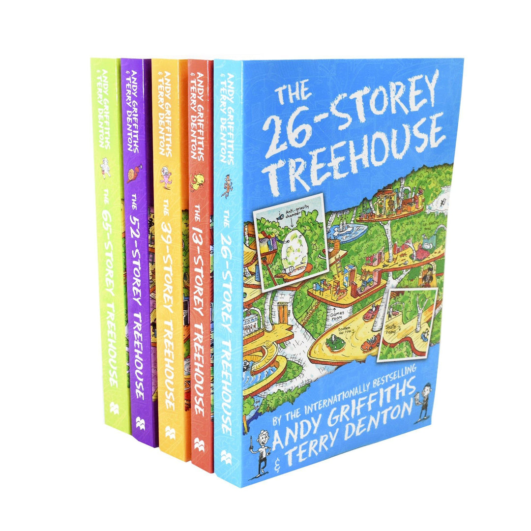 The Treehouse 5 Book Collection by Andy Griffiths & Terry Denton - Ages 7-9 - Paperback 7-9 Pan Macmillan