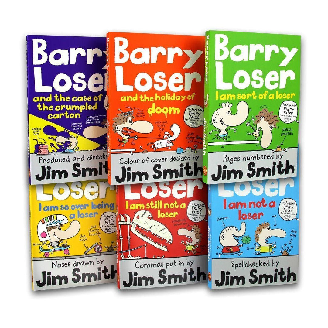 Barry Loser Collection 6 Books Set - Action & Adventure - Paperback - Jim Smith 7-9 Egmont