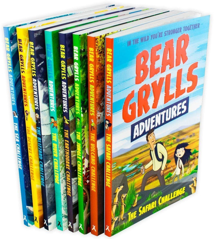 Bear Grylls Adventures 8 Book Collection 7-9 Bear Grylls (Bonnier Publishing Group)