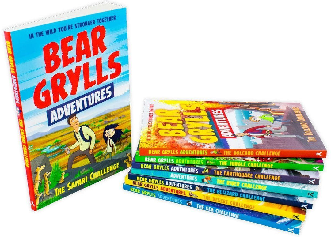 Bear Grylls Adventures 8 Book Collection 7-9 Bear Grylls (Bonnier Publishing Group)