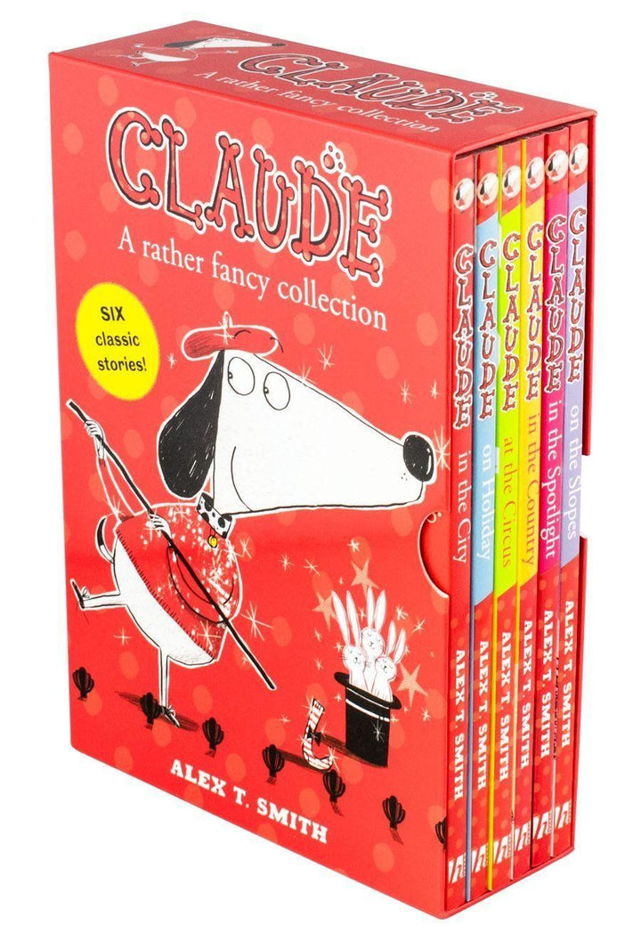 Claude 6 Books Collection - Ages 7-9 - Paperback - Alex T.Smith 7-9 Hodder & Stoughton