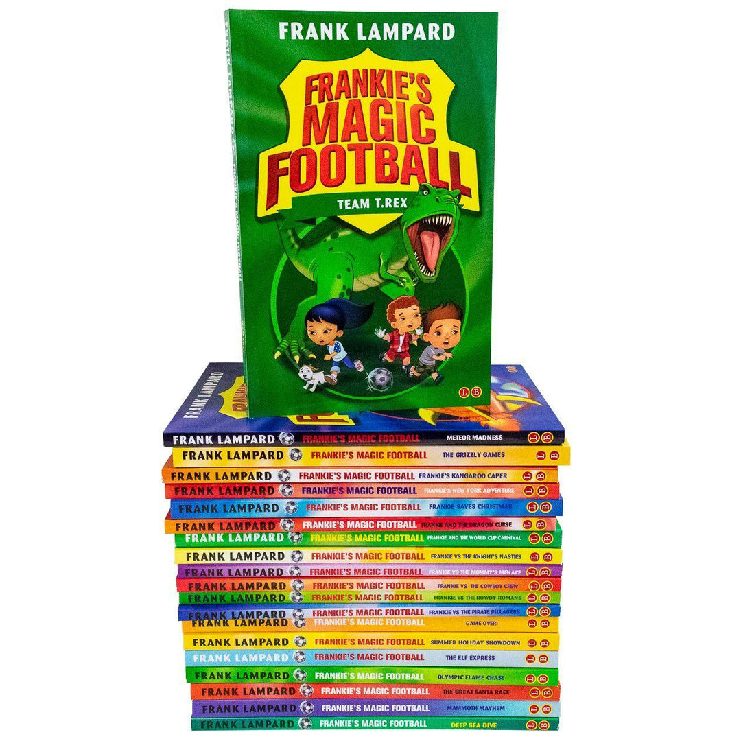 Frankies Magic Football Top Of The League 20 Books Box Set - Ages 7-9 - Paperback - Frank Lampard 7-9 Little Brown