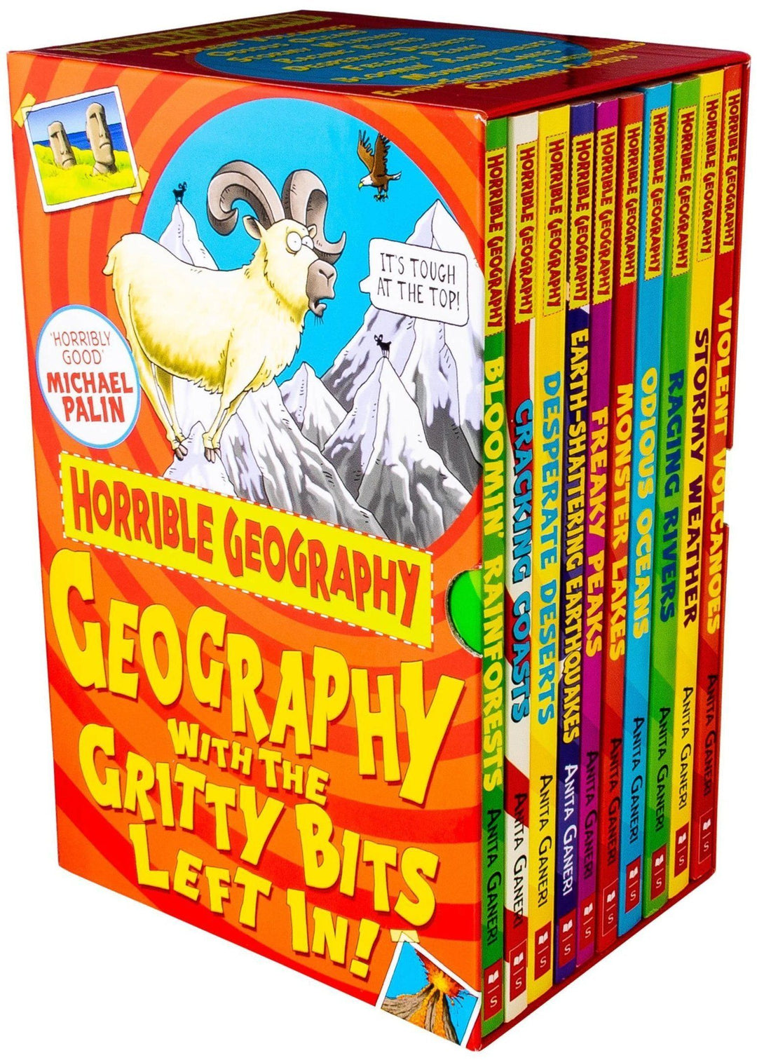 Horrible Geography 10 Book Collection - Ages 7-9 - Paperback - Anita Ganeri 7-9 Scholastic