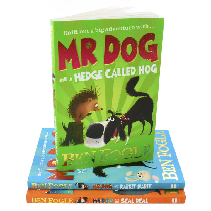 Mr Dog & The Rabbit Habit 3 Books - Children's literature - Paperback - Ben Fogle 7-9 Harper Collins