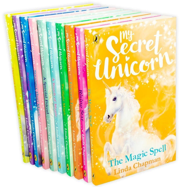 My Secret Unicorn 10 Book Collection - Ages 7-9 - Paperback - Linda Chapman 7-9 Penguin