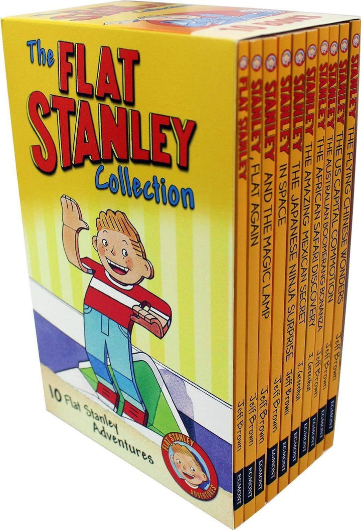 The Flat Stanley Adventure 10 Books Collection Box Set - Children's Literature - Paperback - Jeff Brown 7-9 Egmont