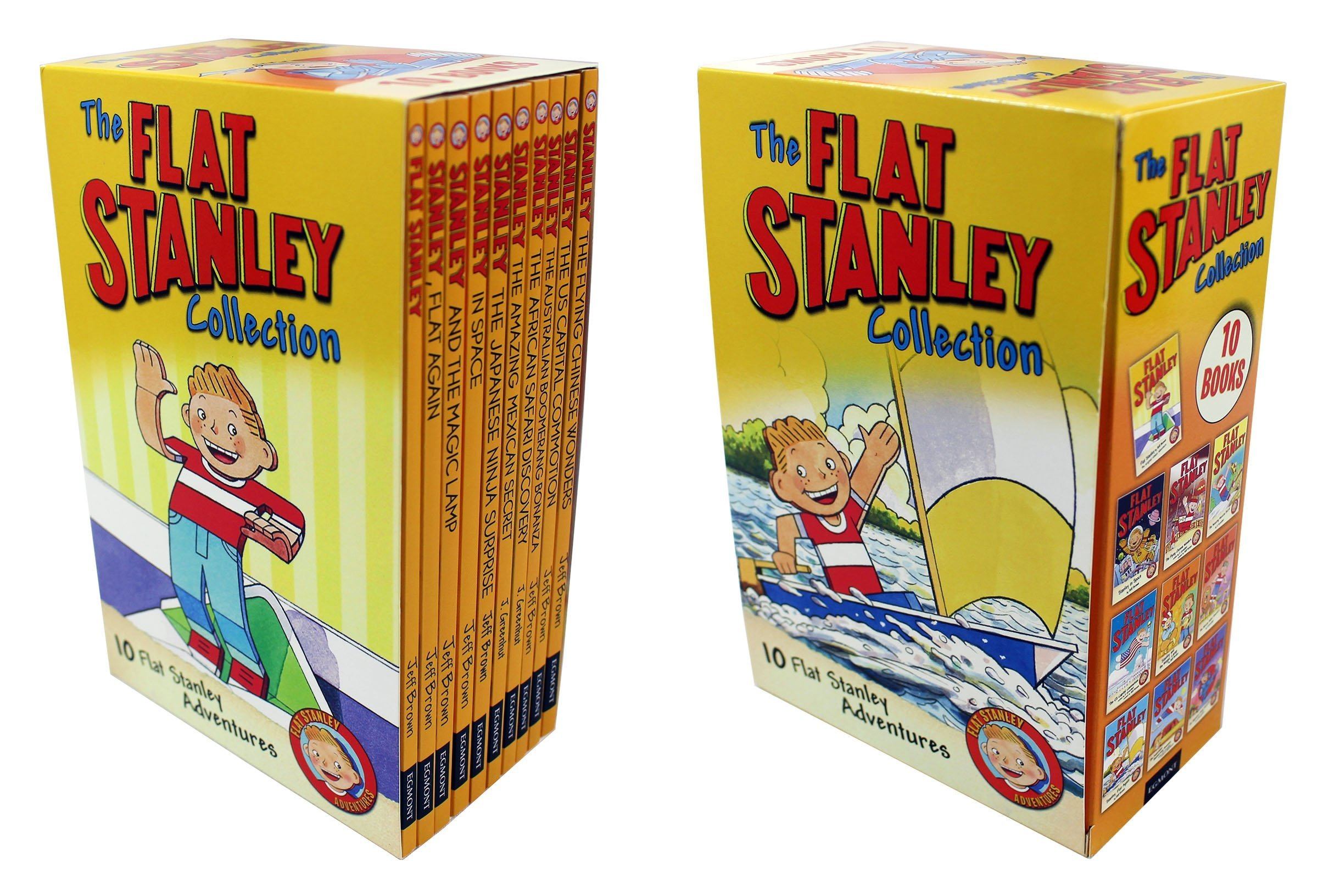 The Flat Stanley Adventure 10 Books Collection Box Set