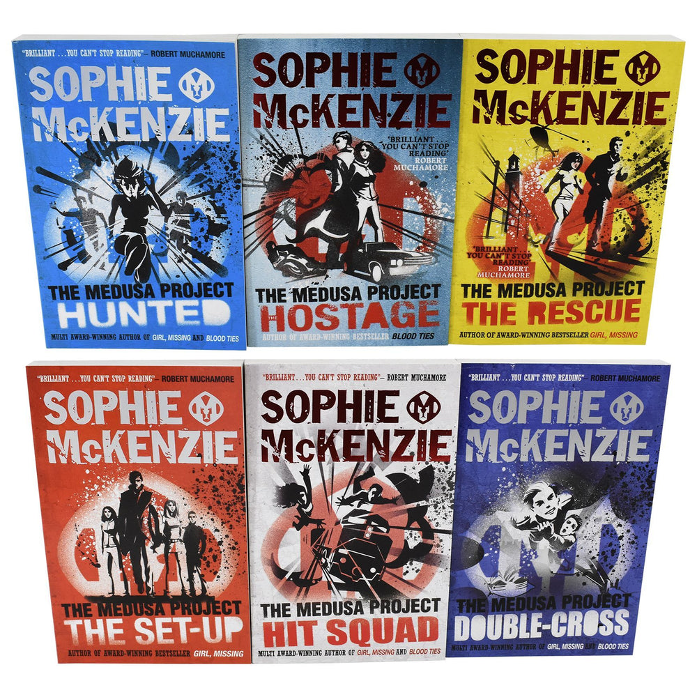 The Medusa Project 6 Books Collection - Paperback - Sophie McKenzie 7-9 Simon & Schuster