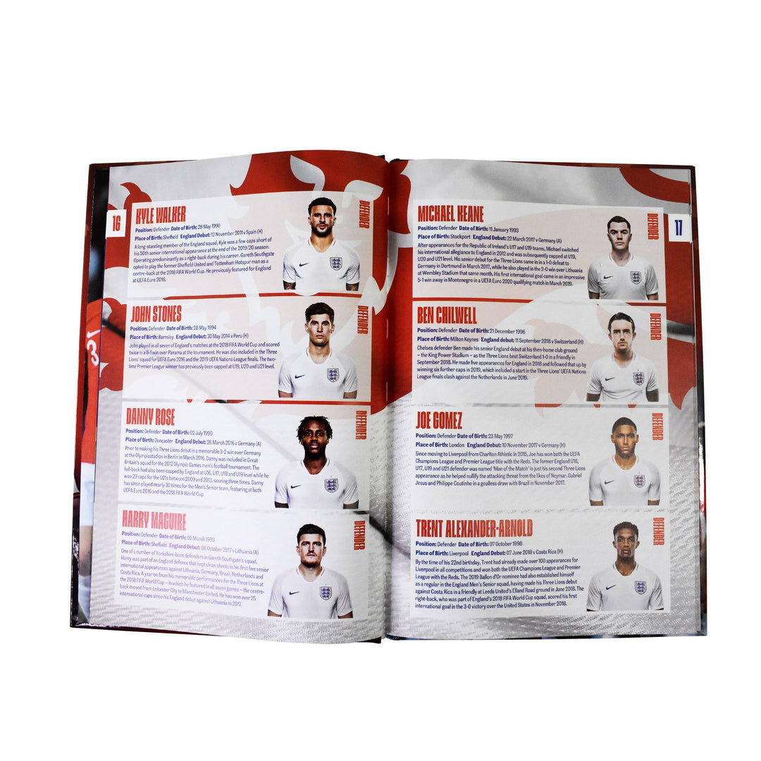 The Official England Football Team Annual 2021 - Hardcover - Age 7-9 7-9 Grange Communications Ltd