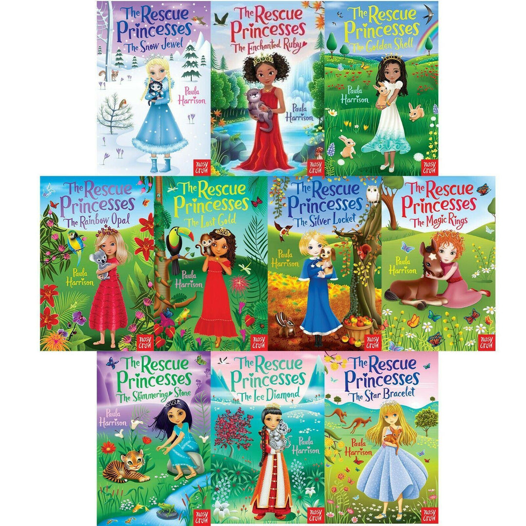 The Rescue Princesses 10 Books Collection Set - Ages 7-9 - Paperback - Paula Harrison 7-9 Nosy Crow Ltd