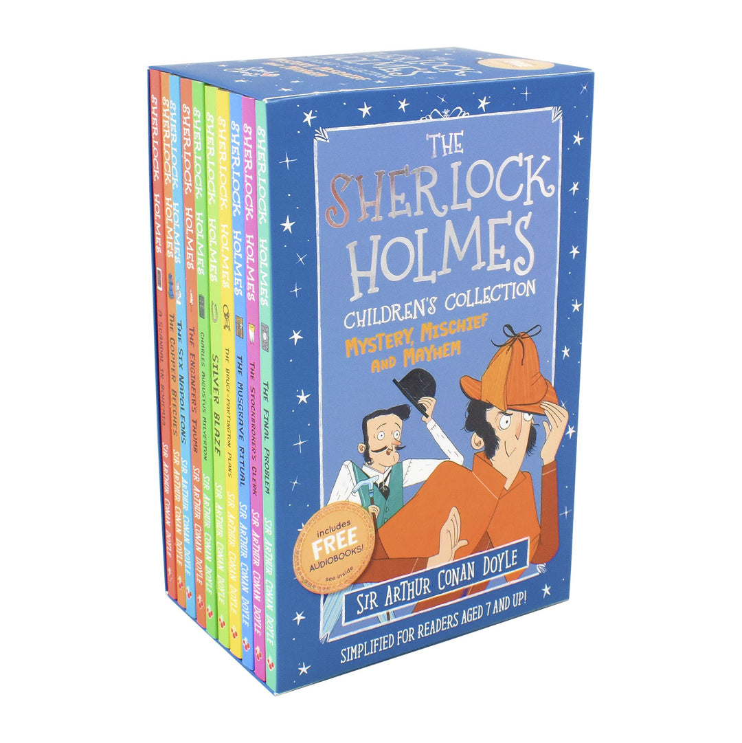 The Sherlock Holmes Childrenâ€™s Collection : Mystery, Mischief and Mayhem 10 Books (Series 2) - Age 7-9 - Paperback - Sir Arthur Conan Doyle 7-9 Sweet Cherry Publishing