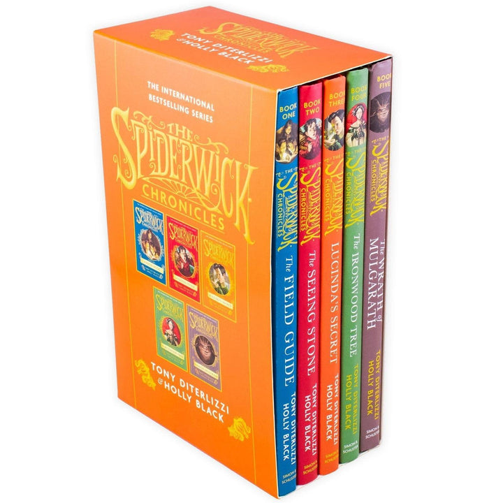 The Spiderwick Chronicles 5 Book Collection - Ages 7-9 - Hardback - Tony DiTerlizzi & Holly Black 7-9 Simon and Schuster