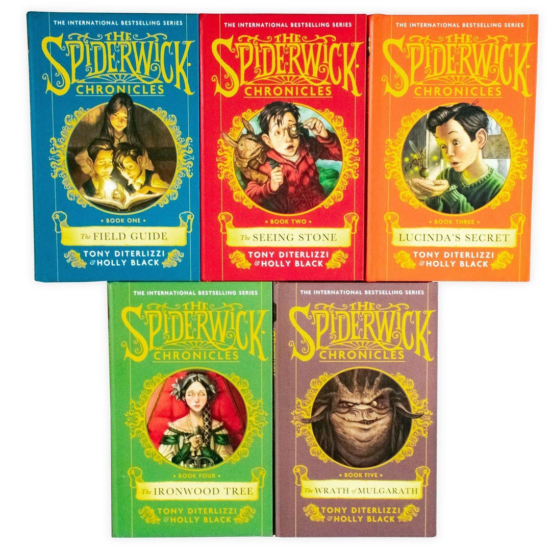 The Spiderwick Chronicles 5 Book Collection - Ages 7-9 - Hardback - Tony DiTerlizzi & Holly Black 7-9 Simon and Schuster