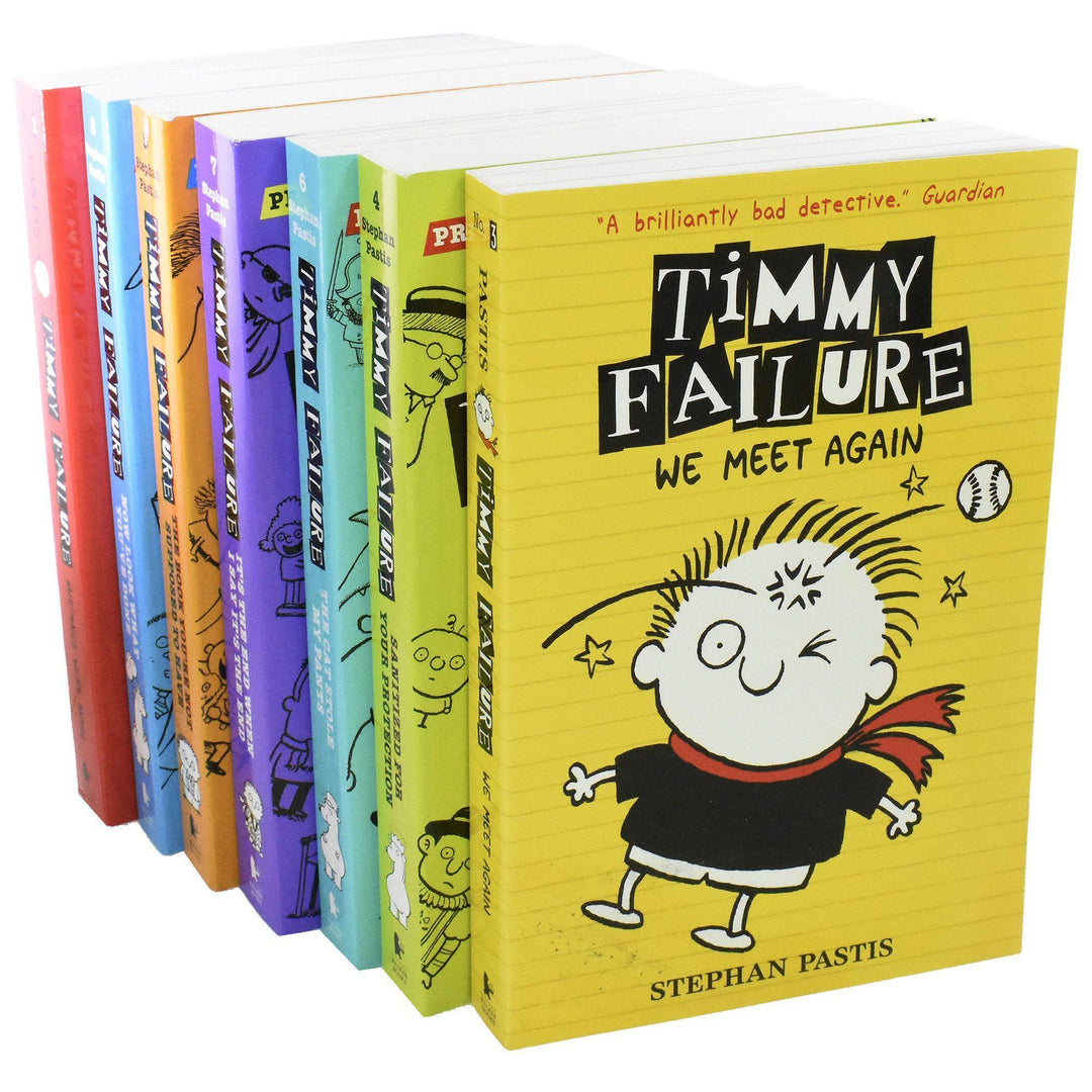 Timmy Failure's Finally Great Boxed Set Volume 1 - 7 - Humour - Paperback - Stephan Pastis 7-9 Walker Books