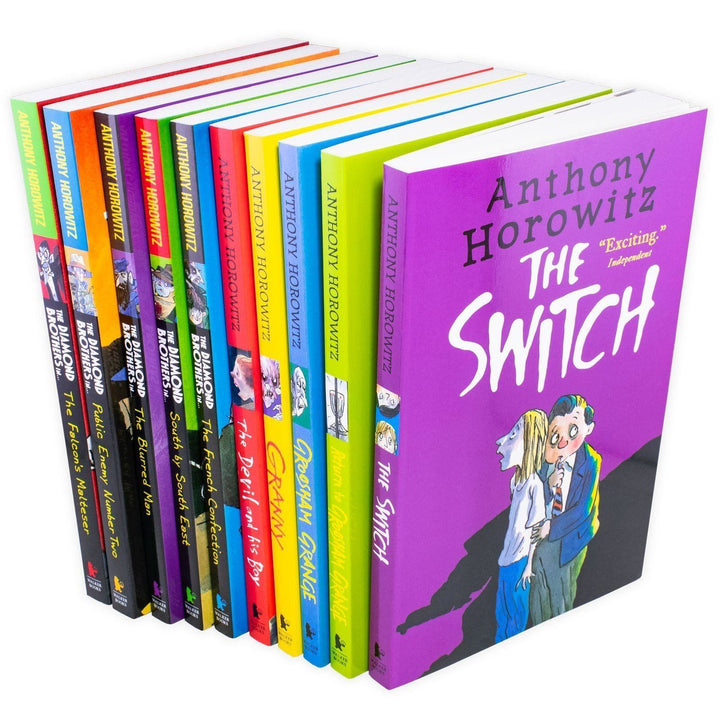 Wickedly Funny 10 Book Collection - Ages 7-9 - Paperback - Anthony Horowitz 7-9 Walker Books