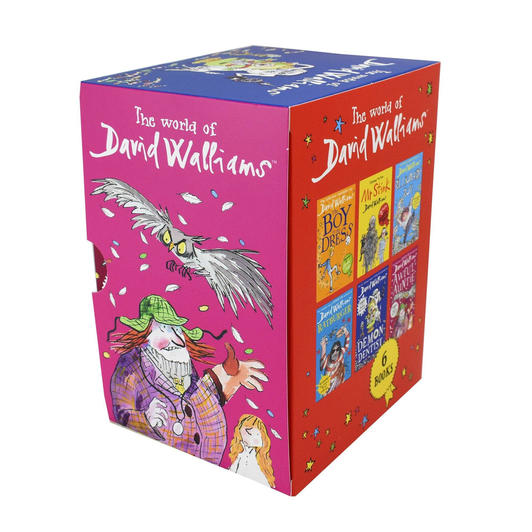 David Walliams 6 Books Collection Pack Set - Humour - Paperback - Age 9-14 7-9 Harper Collins