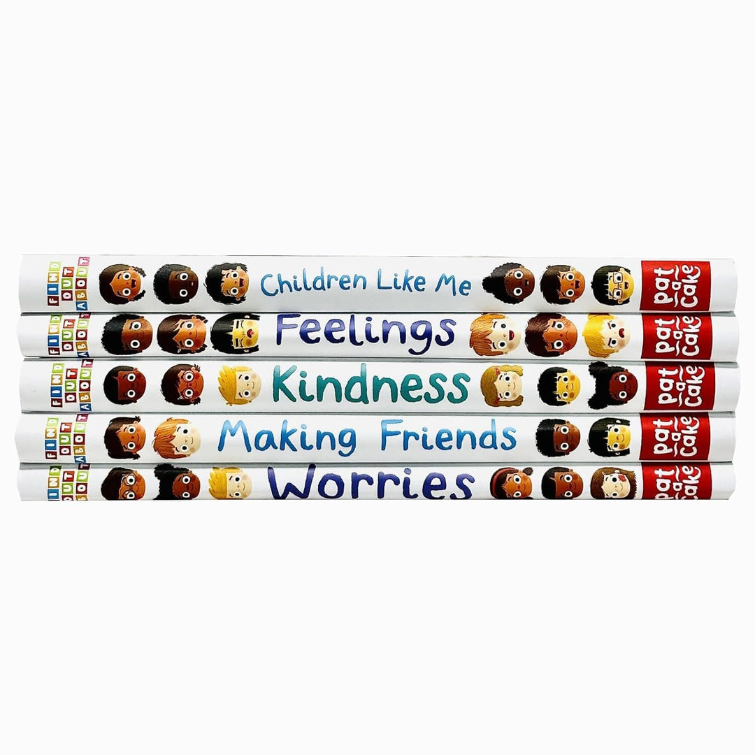 A lift the flap Find out About Series By Pat-a-Cake 5 Books Collection Set - Ages 1-3 - Board Book