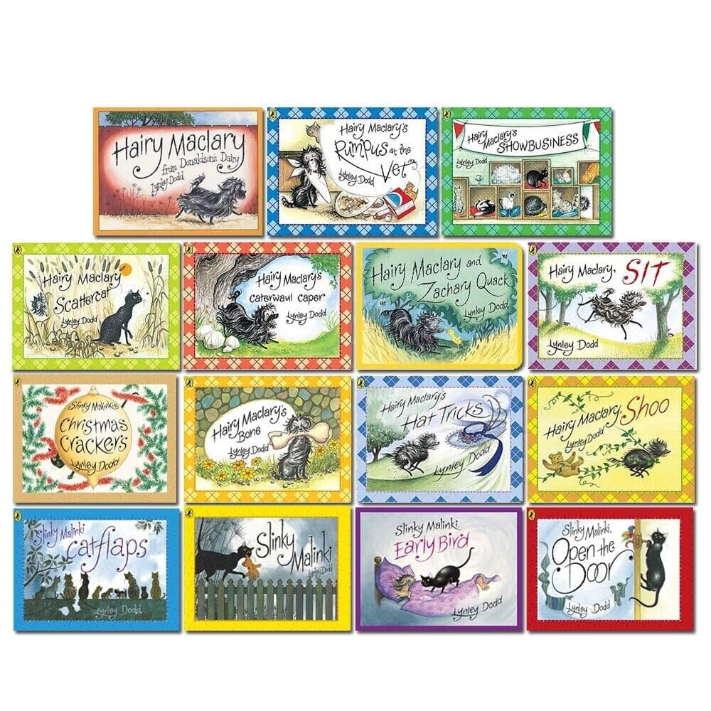 Lynley Dodd Hairy Maclary and Friends Series 15 Books Set - Ages 2+ - Paperback
