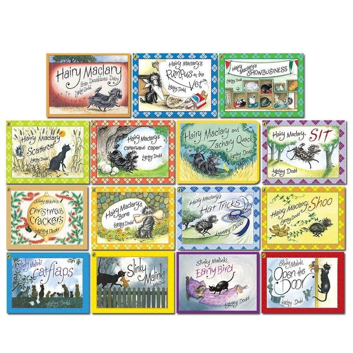 Lynley Dodd Hairy Maclary and Friends Series 15 Books Set - Ages 2+ - Paperback
