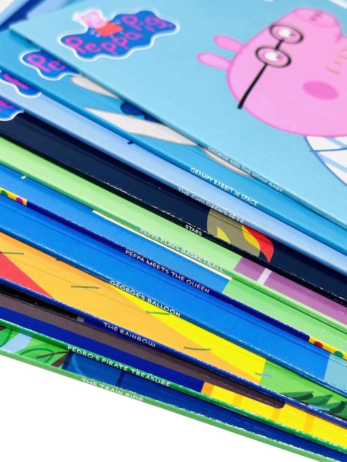Peppa Pig Collection 10 Books Set in a Yellow Bag with an Audio CD