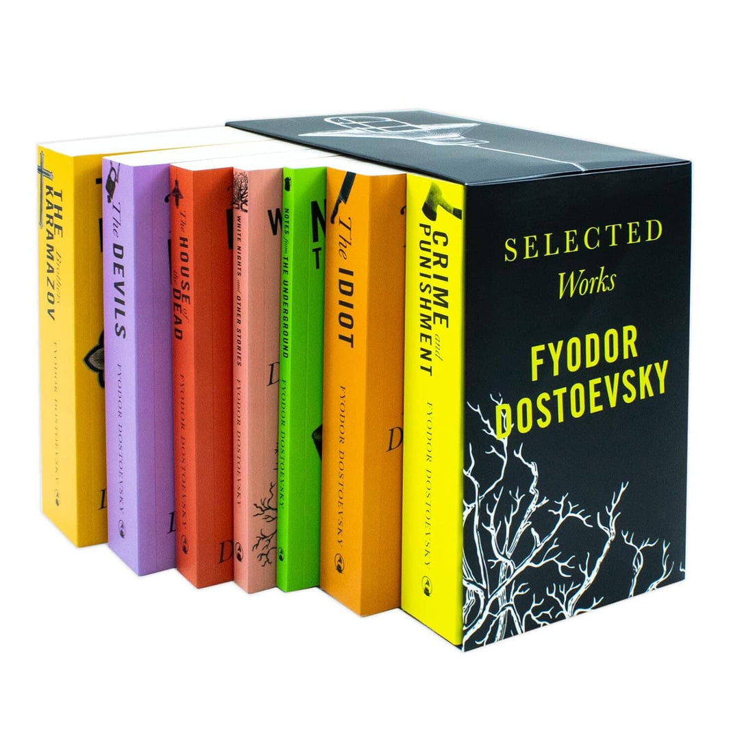 Selected Works of Fyodor Dostoevsky 7 Books Collection Box Set - Fiction - Paperback