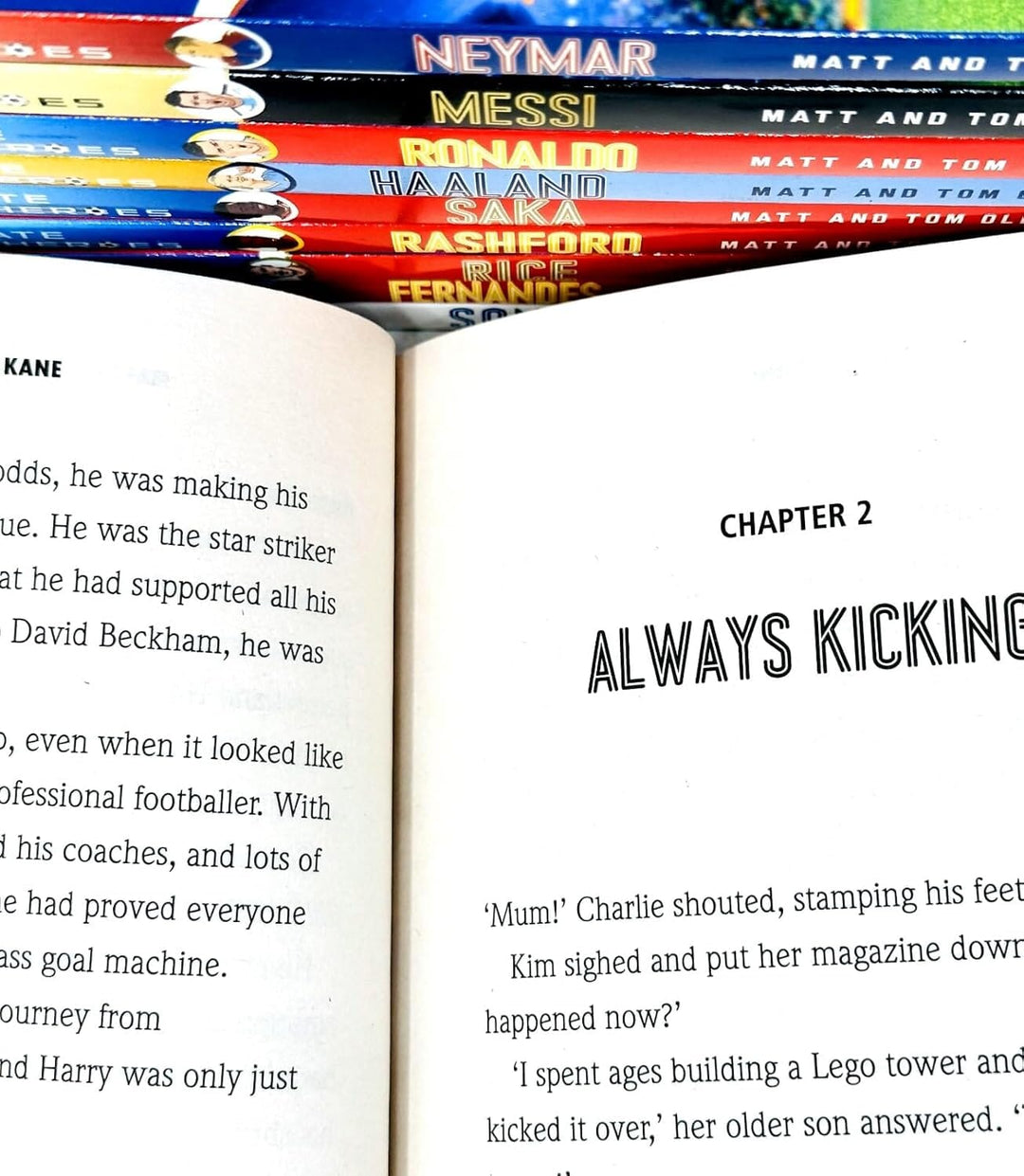 Ultimate Football Heroes Series 1 Collection 10 Books Set By Matt Oldfield, Tom Oldfield - Ages 7+ - Paperback