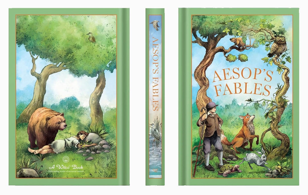 Aesop's Fables By Aesop - Ages 14+ - Leather Bound/Hardback