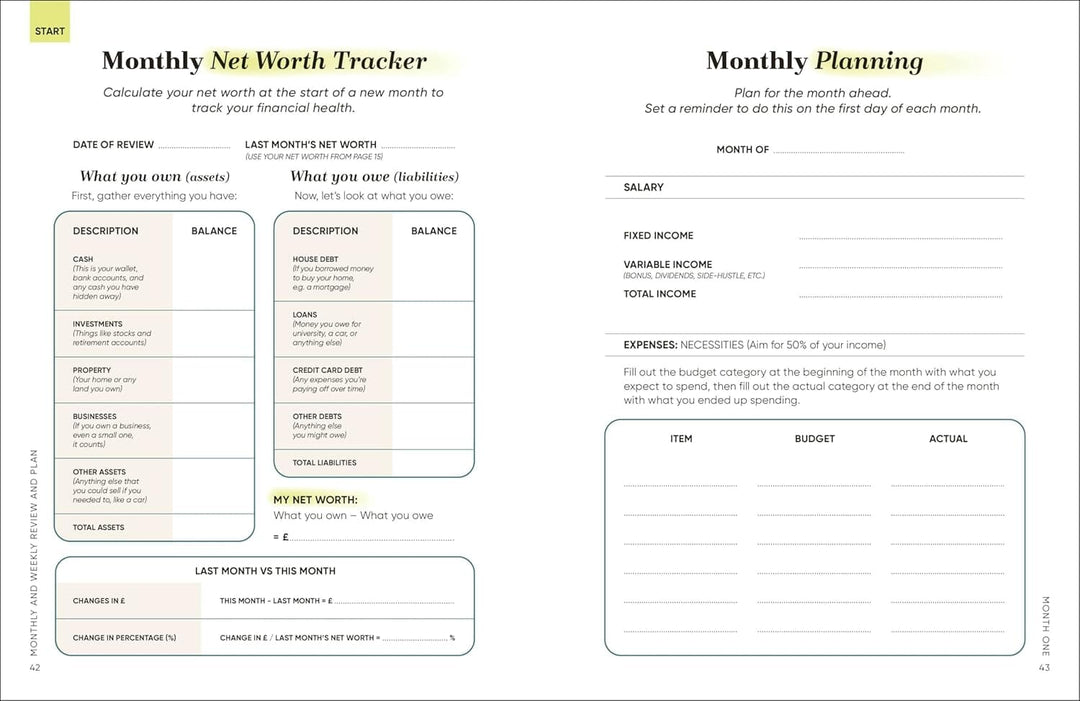 Your Financial Planner: Review, Plan & Reflect - Non Fiction - Paperback