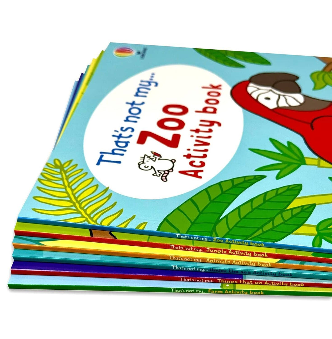 That's Not My Activity Books Collection by Matthew Oldham & Rosie Dickins 6 Books Set - Ages 2+ - Paperback