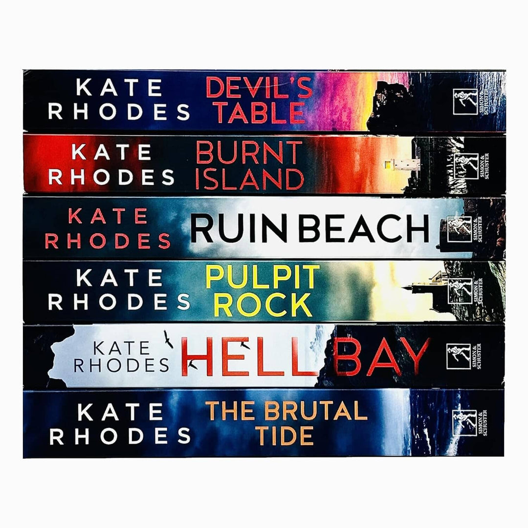 Isles of Scilly Mysteries By Kate Rhodes 6 Books Collection Set - Fiction - Paperback Fiction Simon & Schuster