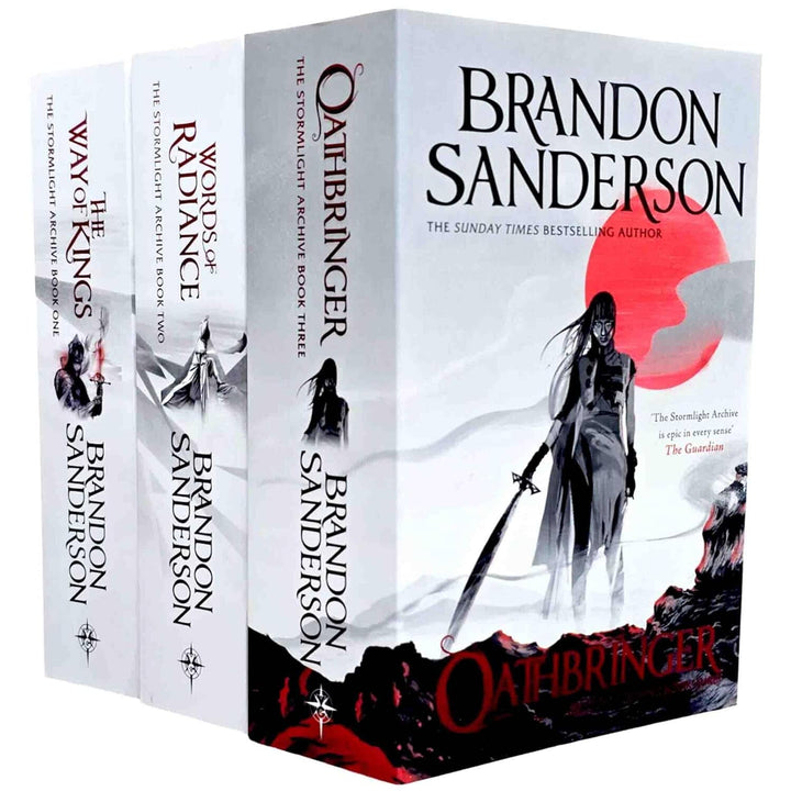 The Stormlight Archive Series By Brandon Sanderson (Book 1-3) Collection 3 Books Set - Fiction - Paperback