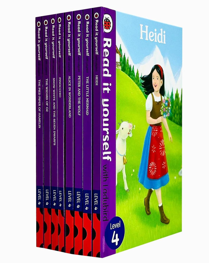 Ladybird Read it Yourself (Level 4) 8 Books Collection Box Set - Ages 4-7 - Hardback