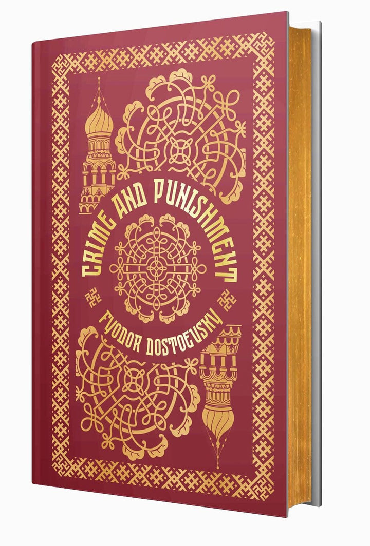 Crime And Punishment By Fyodor Dostoevsky - Fiction - Leather Bound Hardback