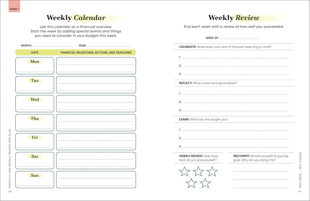 Your Financial Planner: Review, Plan & Reflect - Non Fiction - Paperback