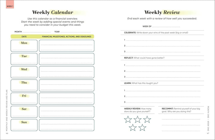Your Financial Planner: Review, Plan & Reflect - Non Fiction - Paperback