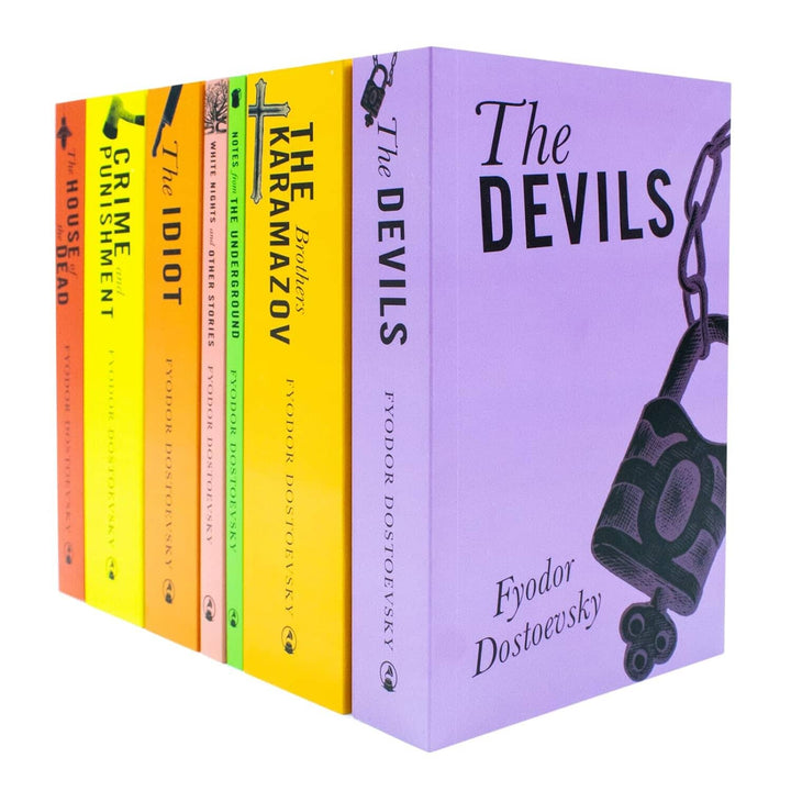 Selected Works of Fyodor Dostoevsky 7 Books Collection Box Set - Fiction - Paperback