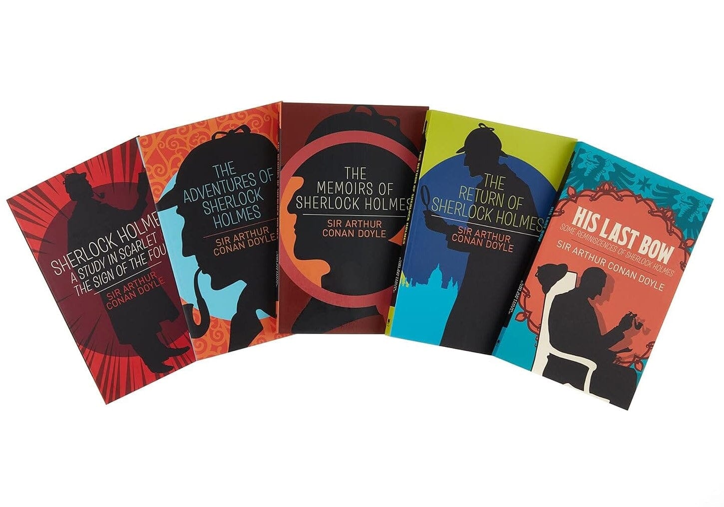 Sherlock Holmes His Greatest Cases By Arthur Conan Doyle 5 Books
