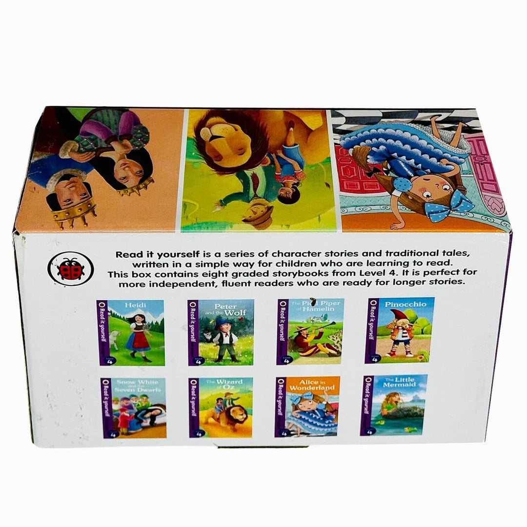 Ladybird Read it Yourself (Level 4) 8 Books Collection Box Set - Ages 4-7 - Hardback