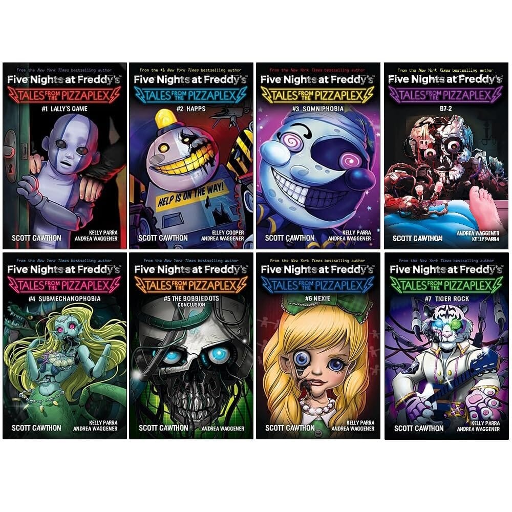 Five Nights at Freddy's: Tales from the Pizzaplex Series By Scott Cawthon 8 Books Collection - Ages 12-14 - Paperback