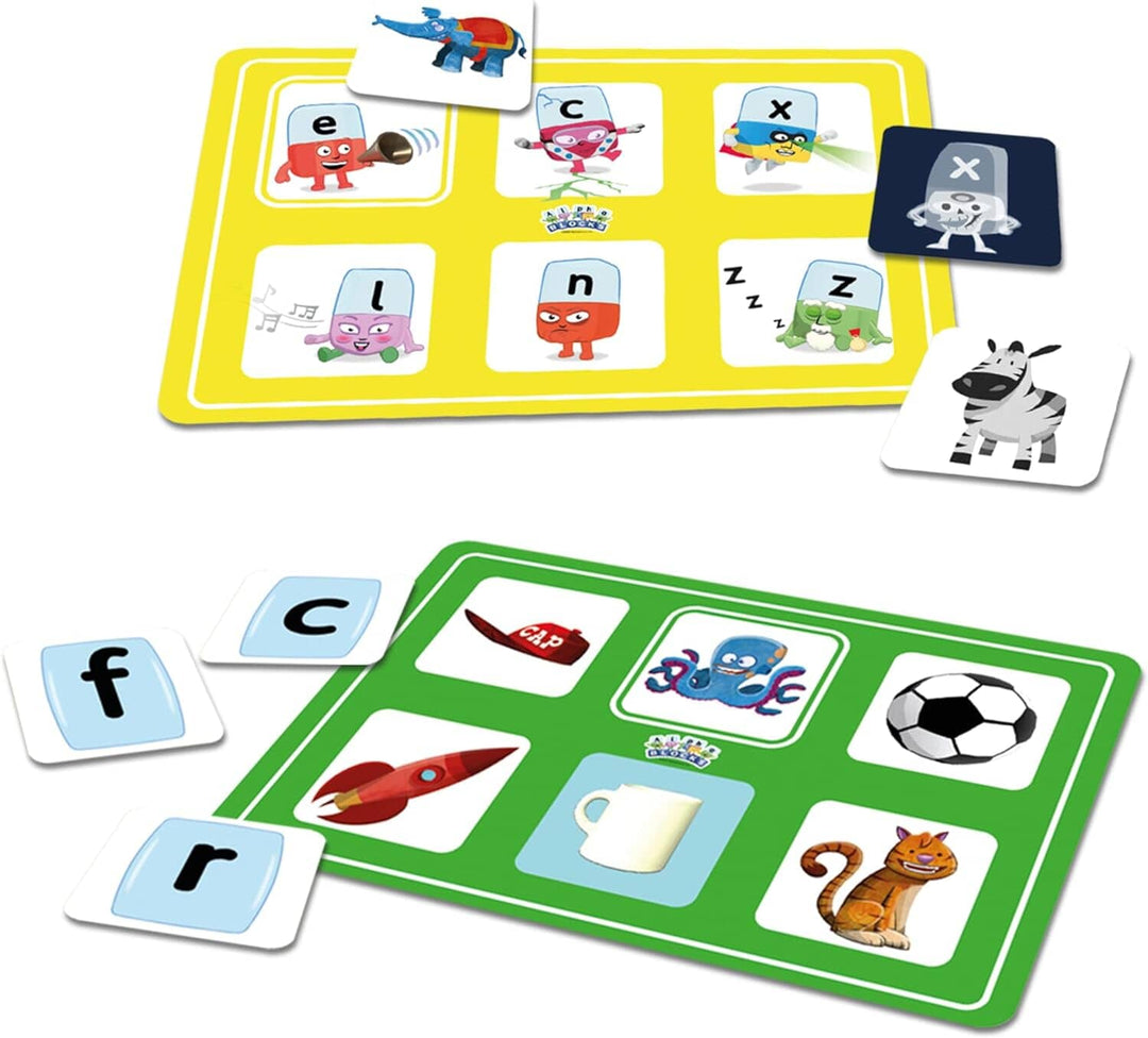 Alphablocks Matchums: Match The Cards To The Letters Or Pictures On Your Board By Trends UK - Ages 3+ - Educational Toys